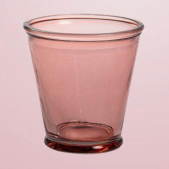 Recycled Glass Tumbler Pink