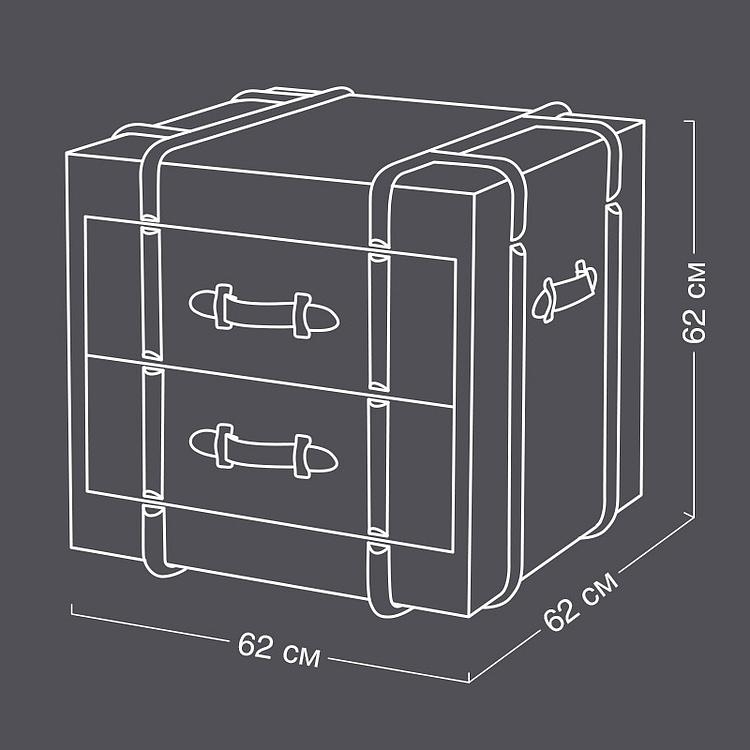 Тумба-сундук Арсенал Arsenal Side Table D