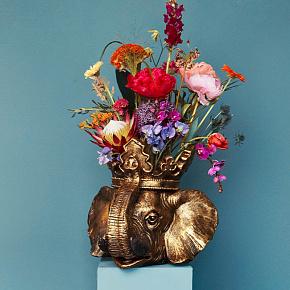 Elephant Head Jumbo Vase