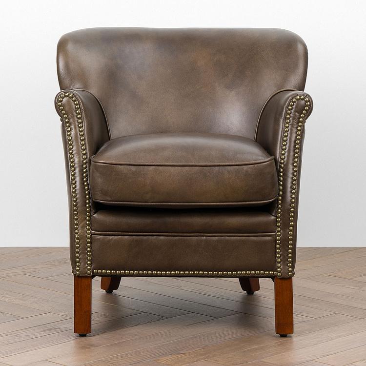 Кресло Academic Chair RM натуральная кожа Antique Master - ракурс 2