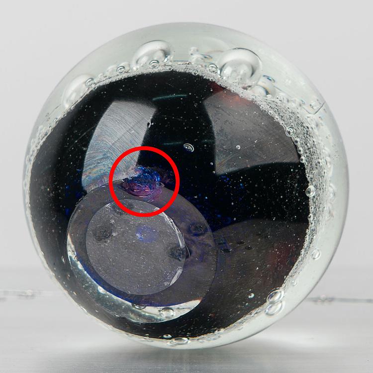 Пресс-папье Glass Paperweight Quasar discount - ракурс 2