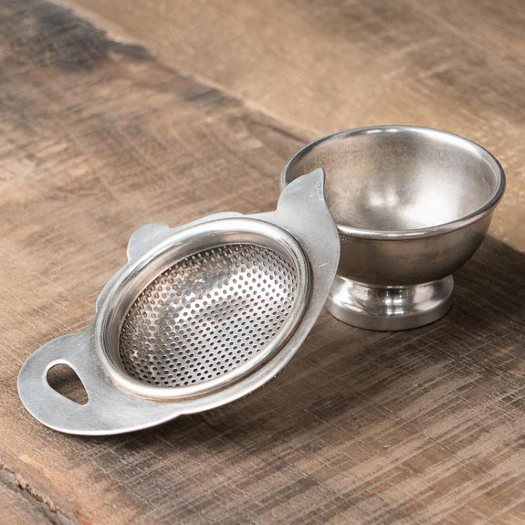 Ситечко для чая с подставкой Tea Strainer Teapot