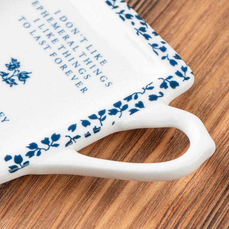 Подставка для чайных пакетиков Флорис Floris Tea Bag Plate