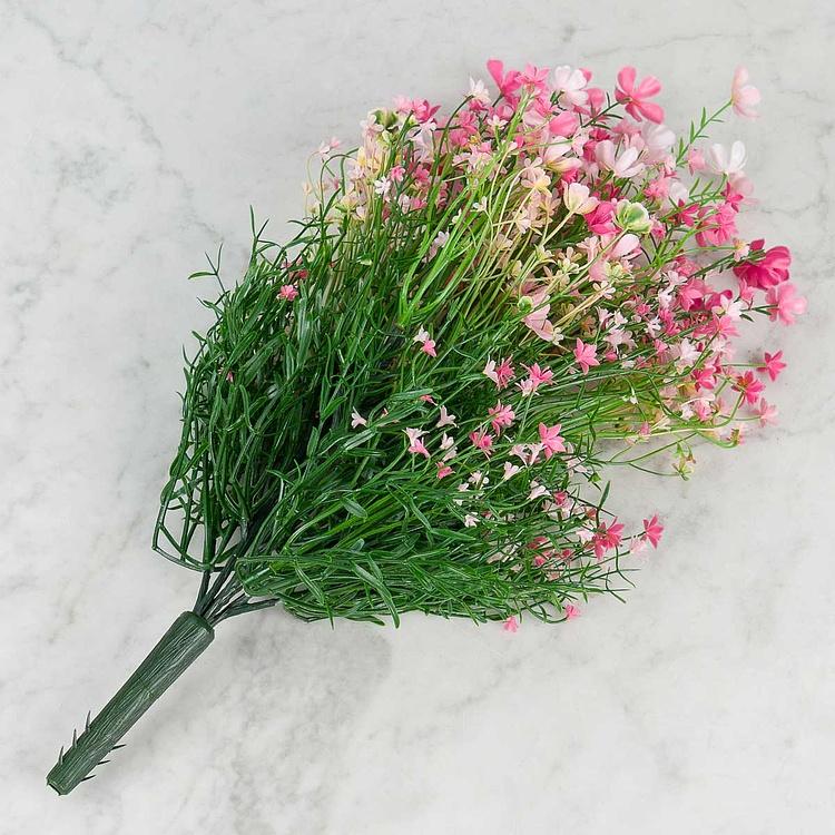 Искусственное растение Flowering Field Bush Soft Pink 35 cm - ракурс 3