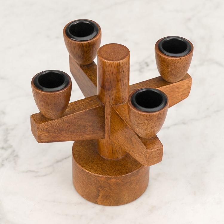 Подсвечник на четыре свечи Касабланка Casablanca Candelabrum For 4 Candles