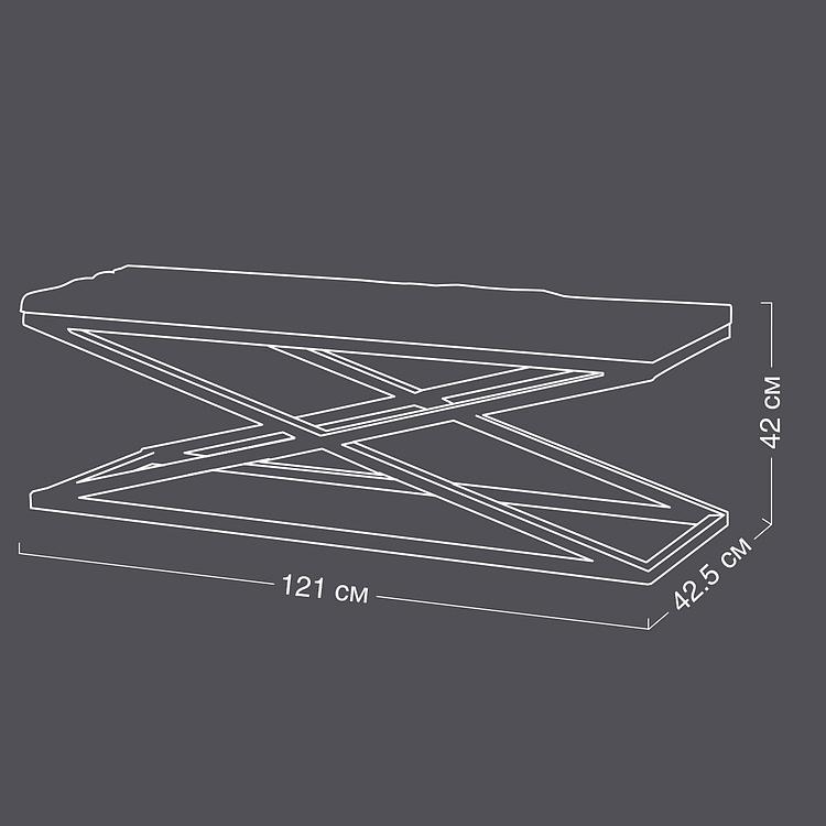 Журнальный стол Oregon Coffee Table Drift Wood - ракурс 9