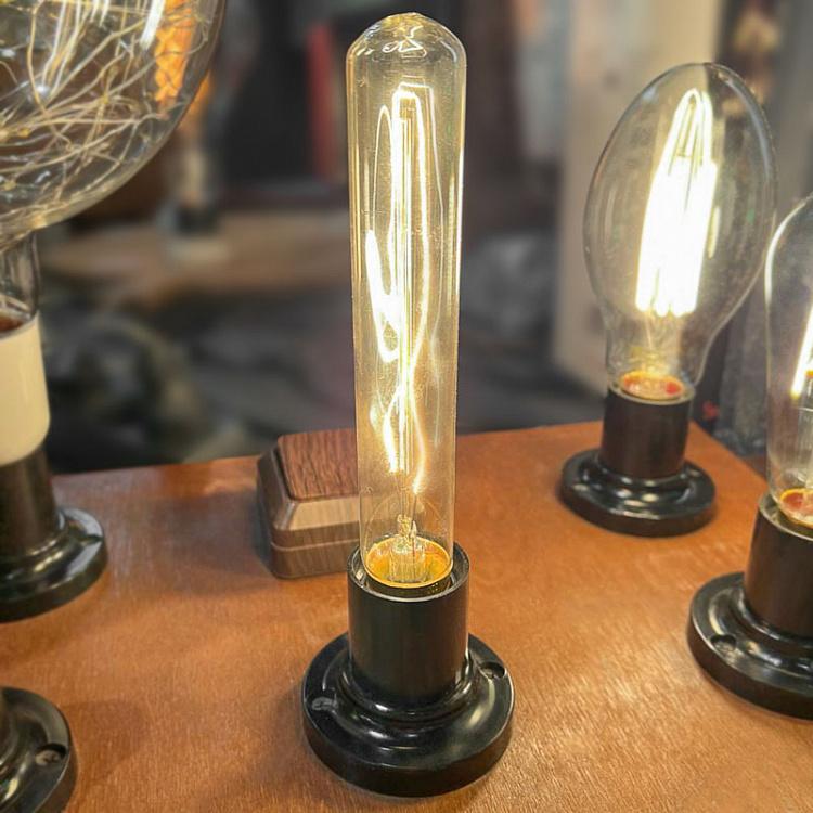 Лампа накаливания Эдисон Винтаж Трубка E27 40 Вт дисконт4 Edison Vintage Tube E27 40W discount4