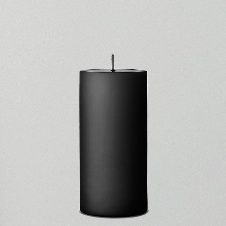 Самозатухающая парафиновая свеча столбовая матовая, S Pillar Candle Matt Small