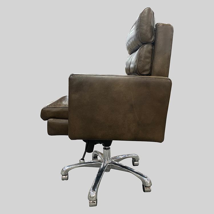 Кресло Hemingway Office Chair RM натуральная кожа Brown Franco - ракурс 4