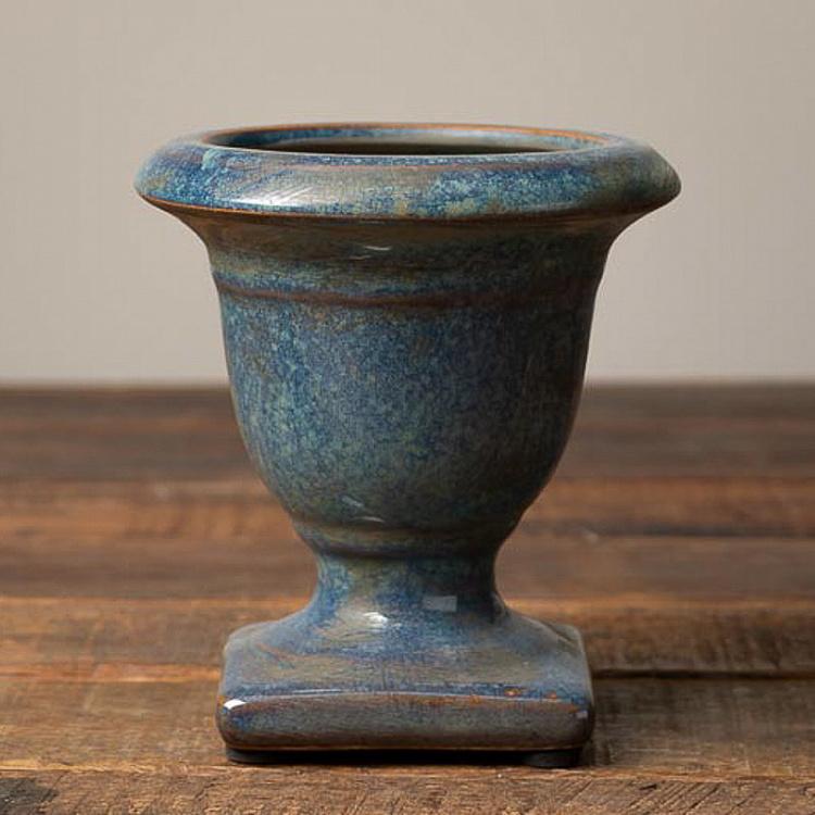 Medicis Vase Grey Blue Small