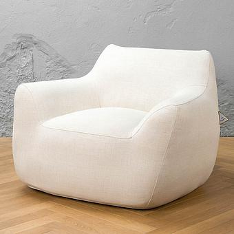Кресло Summer Snug Chair Mark II полиэстер Faux Linen Natural