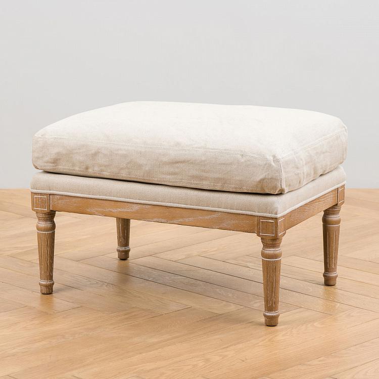 John Footstool, Oak Sandwashed