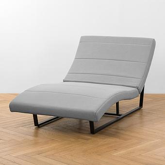 Садовый шезлонг-лежак Wave Lounger, Black