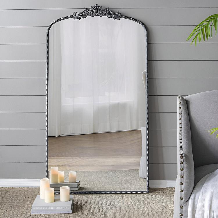 Dia Arched Mirror Black Large