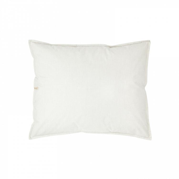Наволочка из хлопка перкаль песочного цвета Авенюн, 50х60 см Avenyn Stripe Pillow Case Sand 50x60 cm