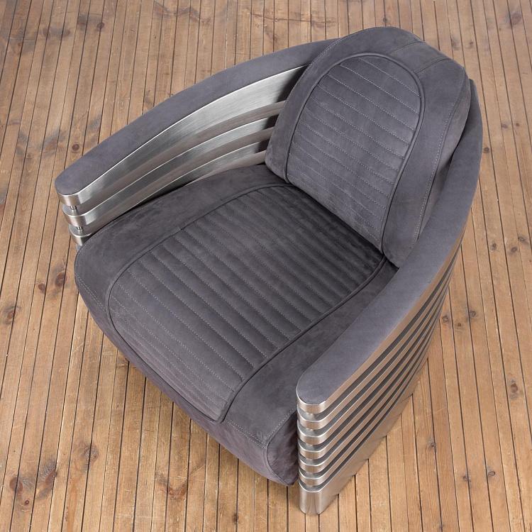 Кресло Марс MK5, матовая сталь Mars Armchair MK5, Brushed Steel