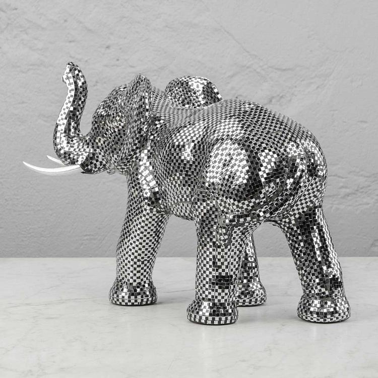 Статуэтка Слон в стеклянной мозаике Elephant With Glass Mosaic