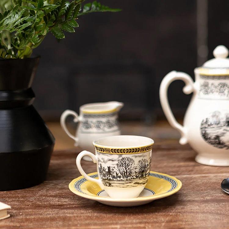 Чайная пара Безмятежный Halcyon Tea Cup And Saucer