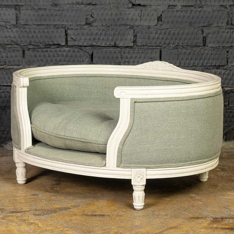 Серо-зелёный диван для собак/кошек Георг, M George Sofa Medium, Grey Green