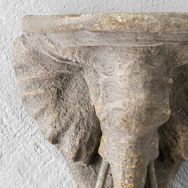 Полка Голова слона Elephant Head Wall Stand