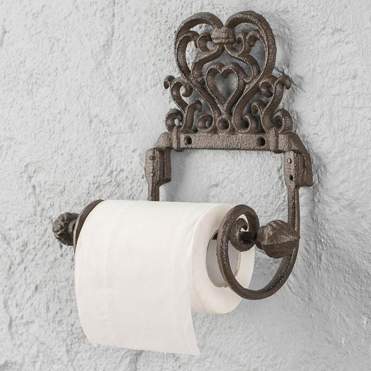 Держатель туалетной бумаги Сердце Heart Toilet Paper Holder