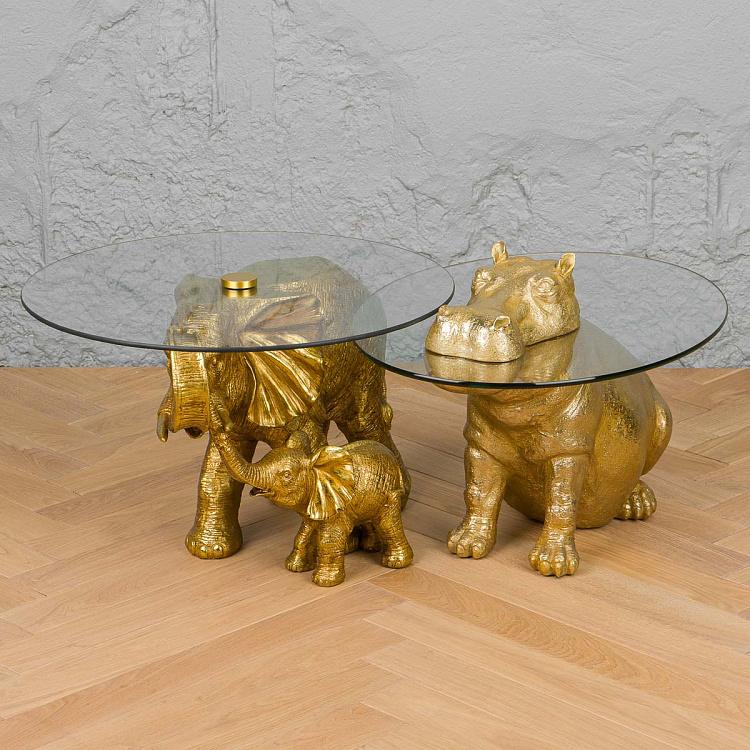 Журнальный стол Слоны Side Table Elephants