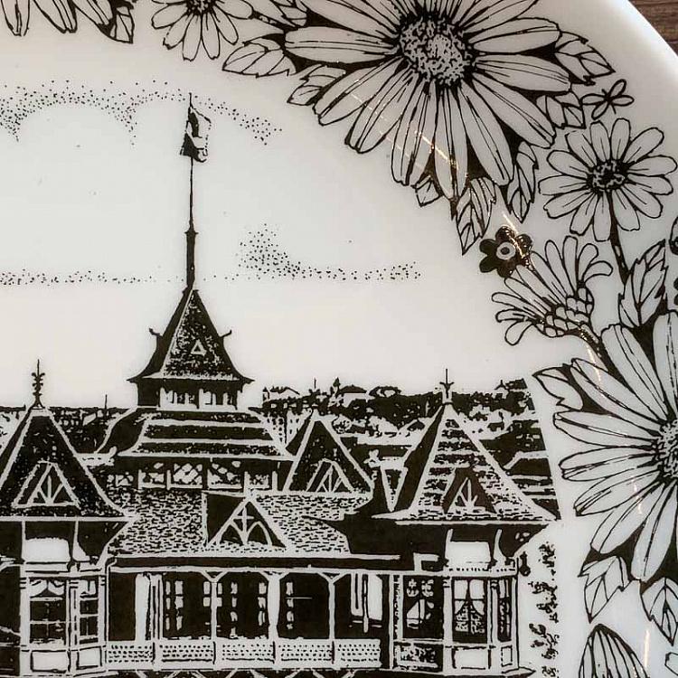 Винтажная тарелка Портовый павильон, L Vintage Plate Hamnpaviljongen Large