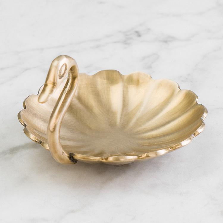 Golden Swan Trinket Tray