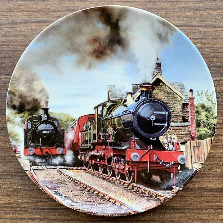 Винтажная тарелка Город Труро Vintage Plate City Of Truro