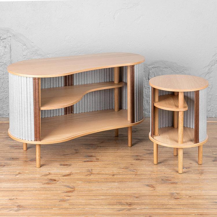 Прикроватный столик Одейшес, светлый дуб Audacious Side Table, Oak