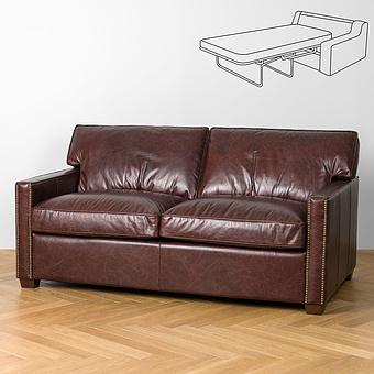 Viscount William 2 Sleeper Lux Leather