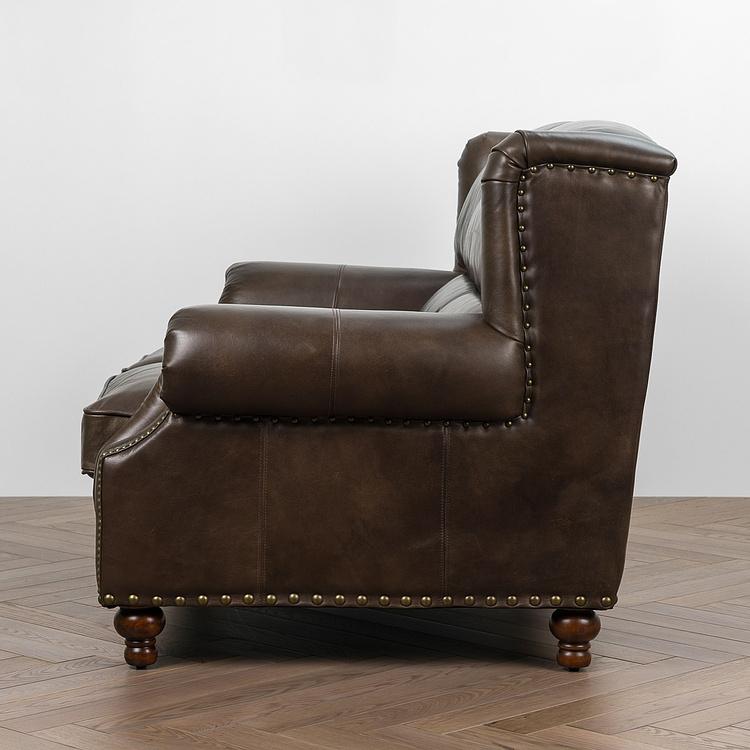 Двухместный диван Churchill 2 Seater RM натуральная кожа Antique Master - ракурс 3