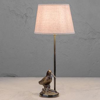 Настольная лампа с абажуром Bird On Base Lamp With Shade