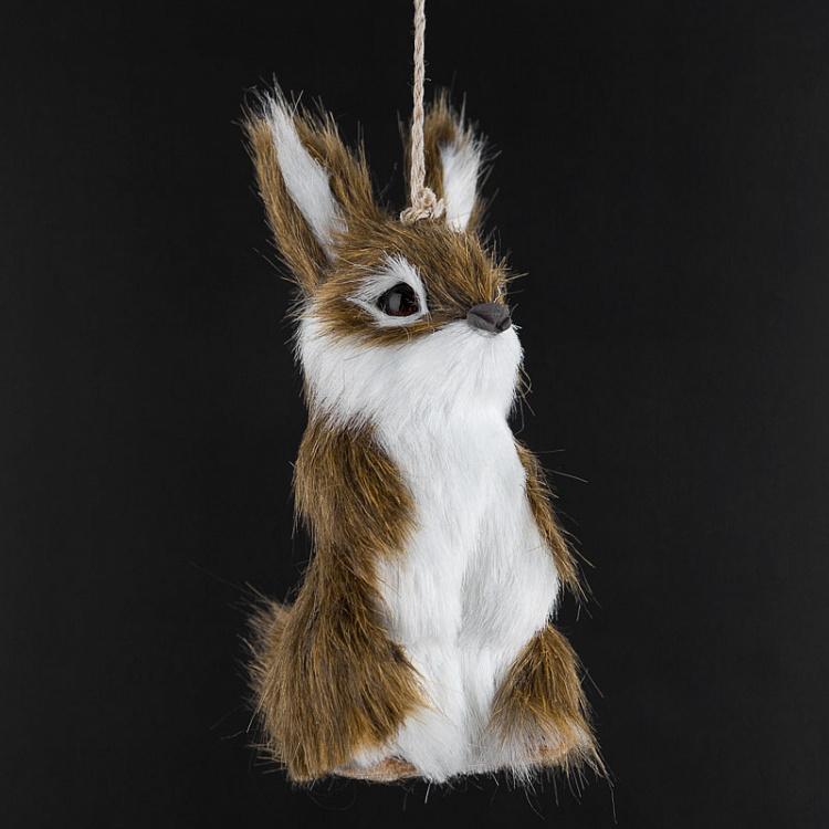 Набор из четырёх ёлочных игрушек Зайцы Set Of 4 Hares 11,5 cm