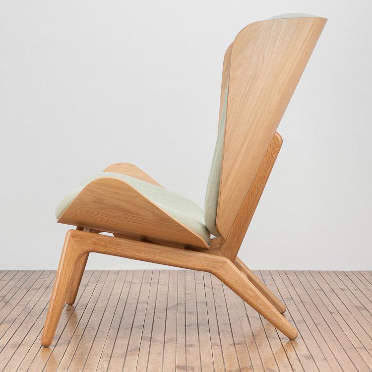 Кресло Читатель, светлые ножки The Reader Wing Chair, Oak