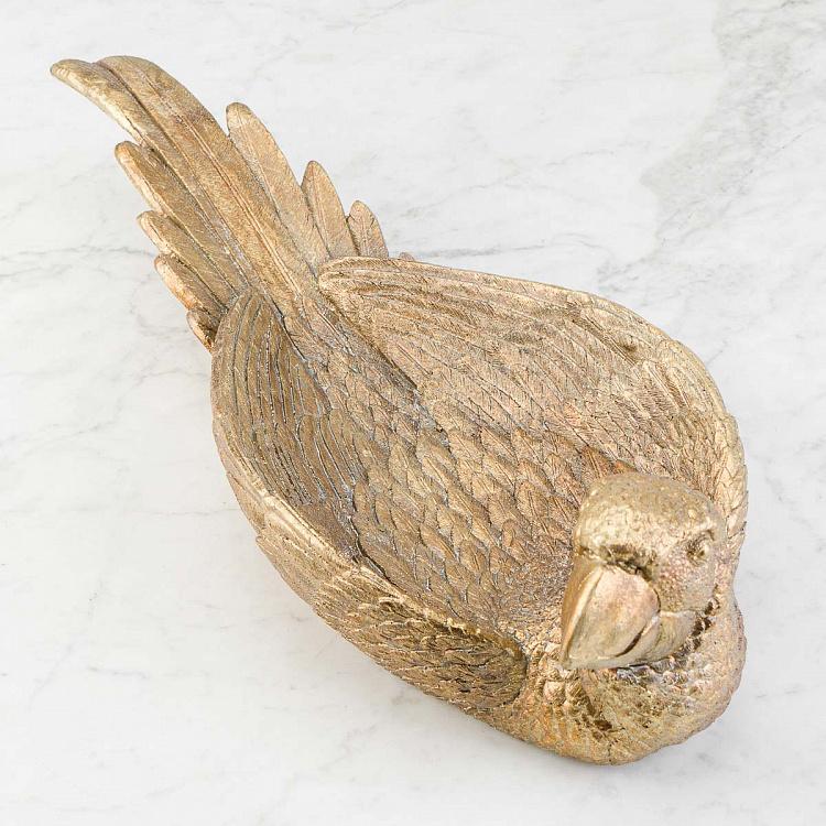 Подставка для мелочей Золотистый попугай Golden Parrot Tray Large