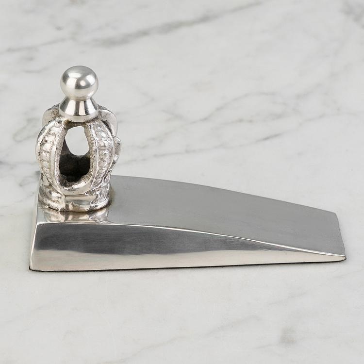 Ограничитель для двери Король Door Stopper King Silver