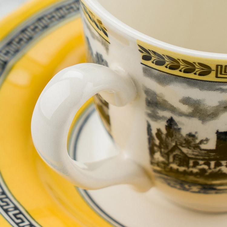 Чайная пара Безмятежный Halcyon Tea Cup And Saucer