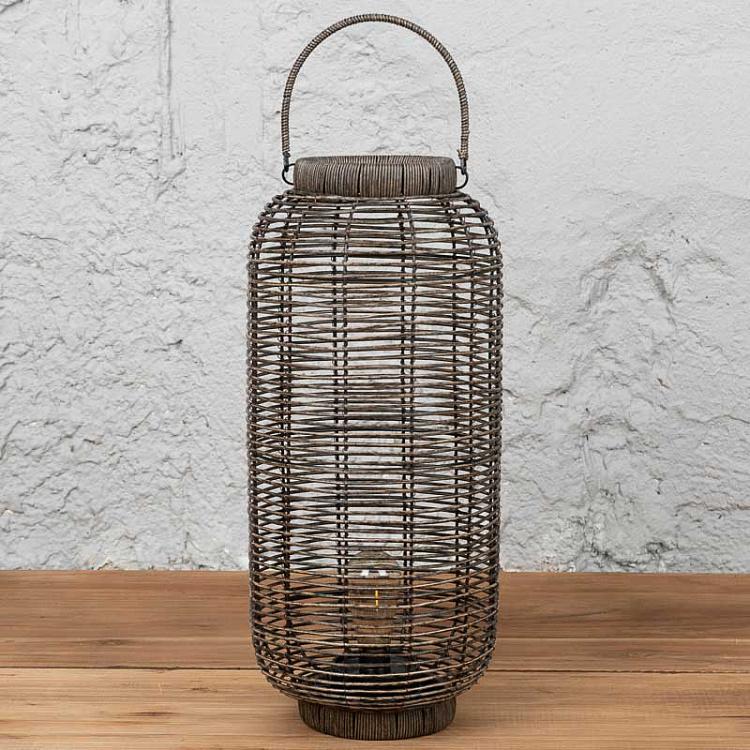 Плетёный фонарь дисконт Cane Lantern discount