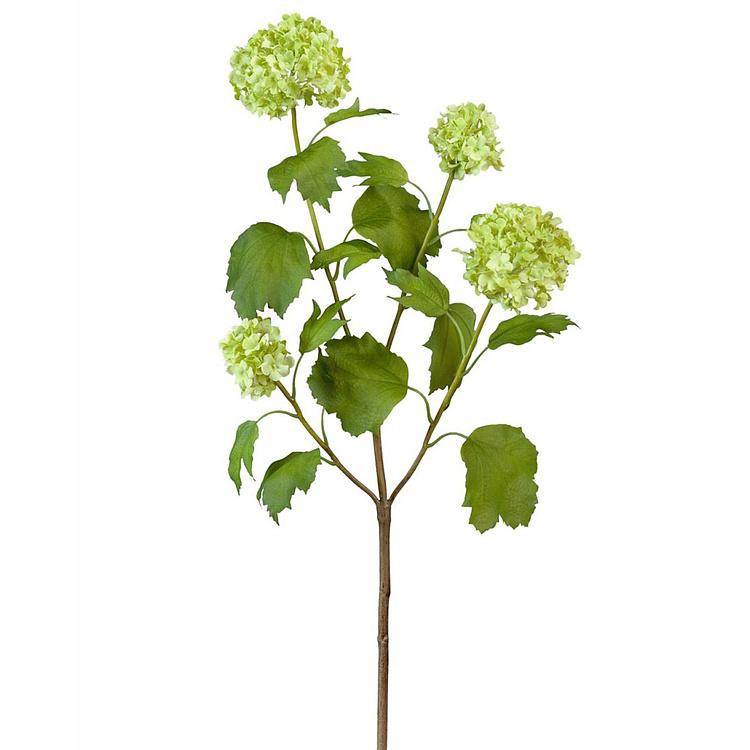 Искусственный цветок Buldonezh Viburnum Light Green 67 cm