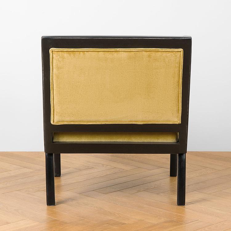 Кресло бархатное Сафари Embroidered Armchair