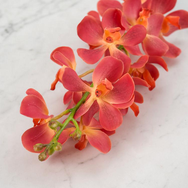 Искусственная орхидея Дендробиум кораллово-розовая Orchid Dendrobium Coral Pink 58 cm