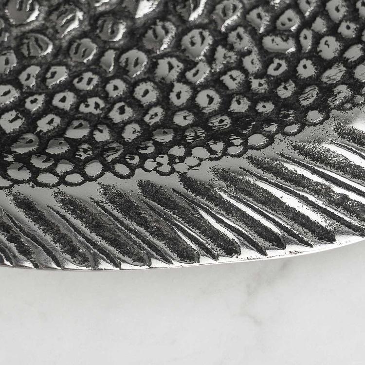 Металическое сервировочное блюдо Рыба Metal Fish Dish Small