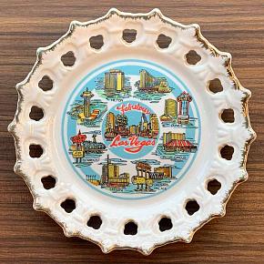 Vintage Plate Las Vegas Medium