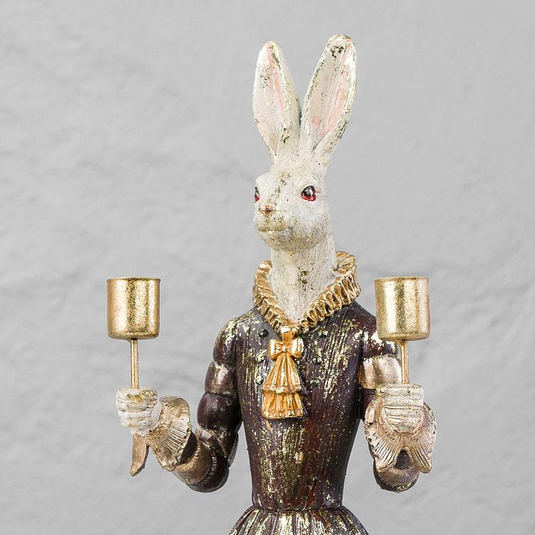 Подсвечник на две свечи Заяц Hare Double Candle Holder