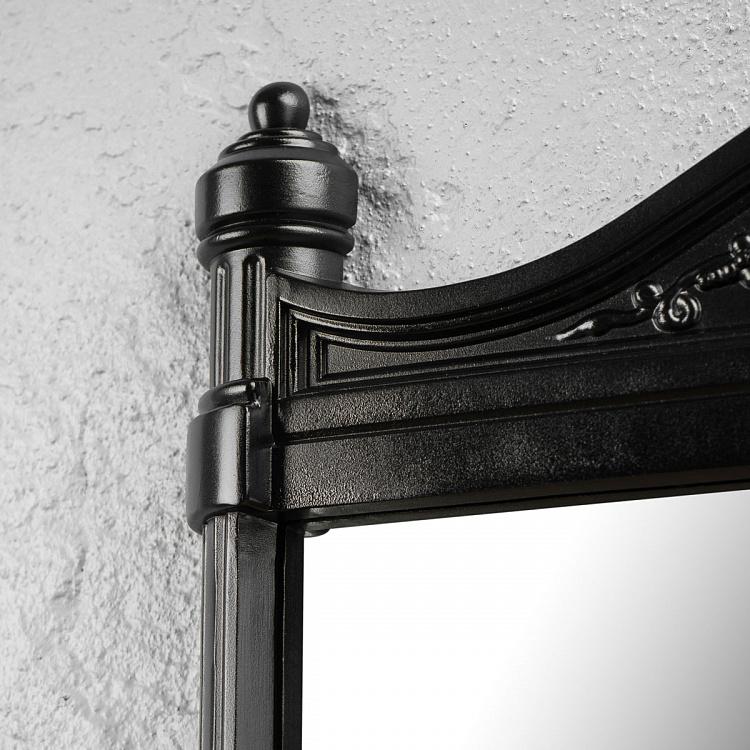 Зеркало Джорджиан в чёрной раме Georgian Mirror Black Frame