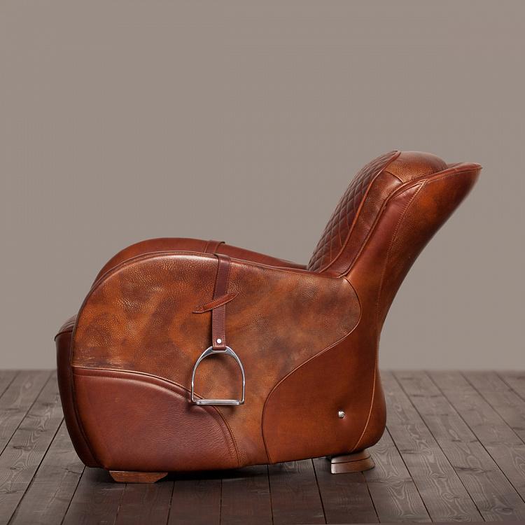 Кресло со стременами Saddle Easy Chair