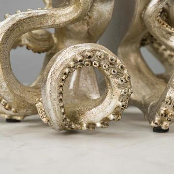 Bookend Golden Octopuses