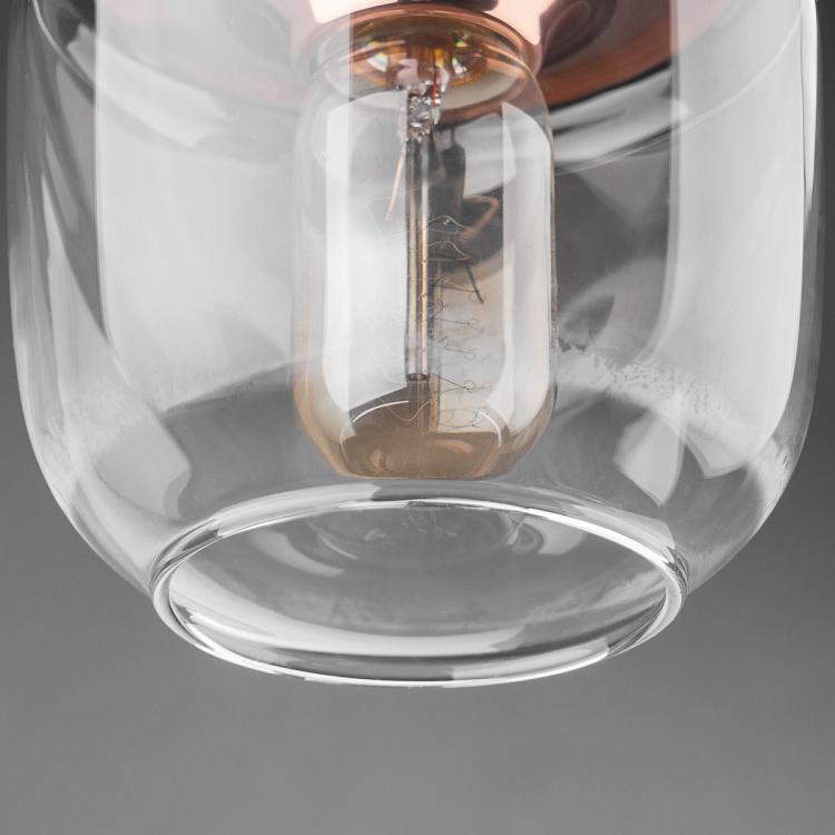 Белый подвесной светильник Жёлудь на белом проводе Acorn White Hanging Lamp With White Cord