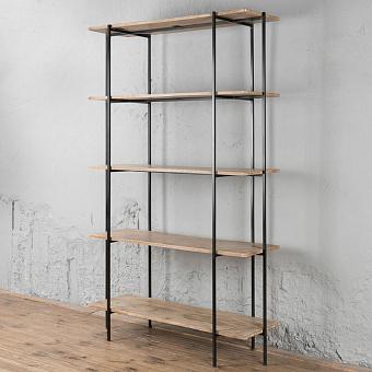 Shelf 5 Levels Metal And Mango Wood